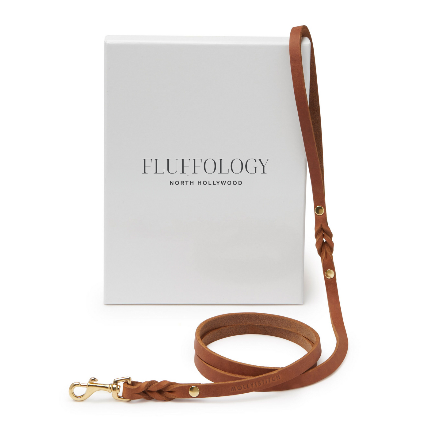 Butter Leather City Dog Leash
