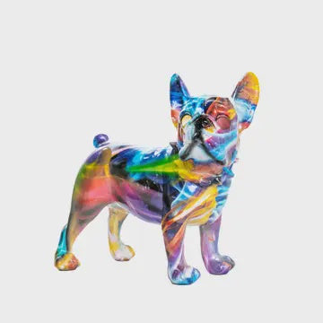 Ceramic Hand painted Dog