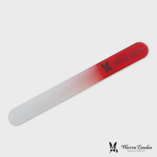 Glass nail file